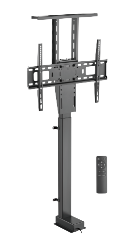 Wolff Mount Elektrische TV lift verticaal tot 80 inch scherm |Tot 60 kilo liften |met APP, Spraak en AB