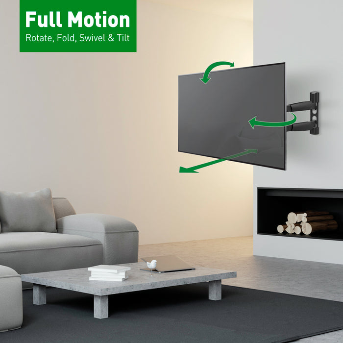 Super long TV Wall Bracket | 13" - 65" | Barkan Mounts