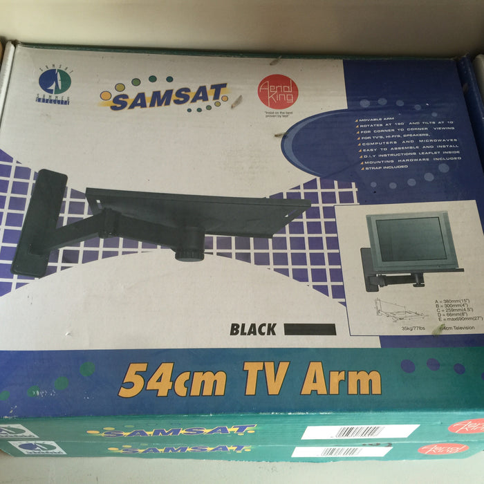 Cylinder tube wall bracket rotatable
