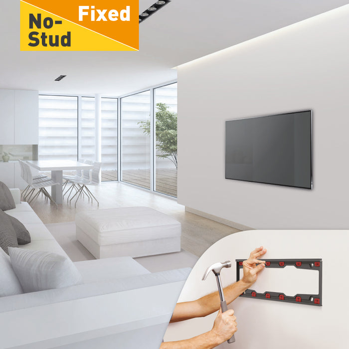 Plaster wall bracket for screens up to 55 inches