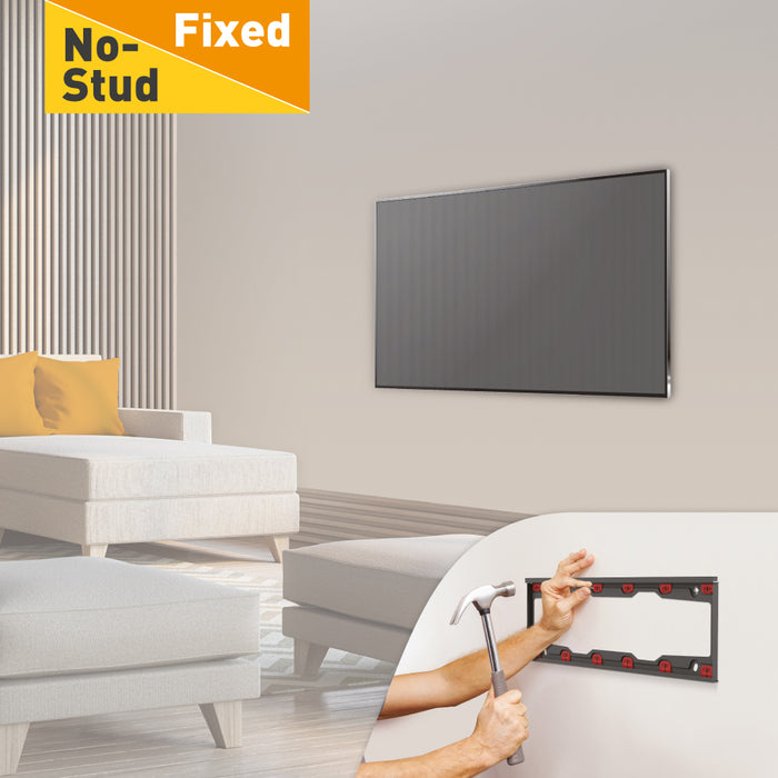Plaster wall bracket for screens up to 75 inches