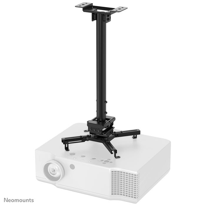 CL25-540BL1 universal projector ceiling mount, height adjustable (60.5-90.5 cm) - Black