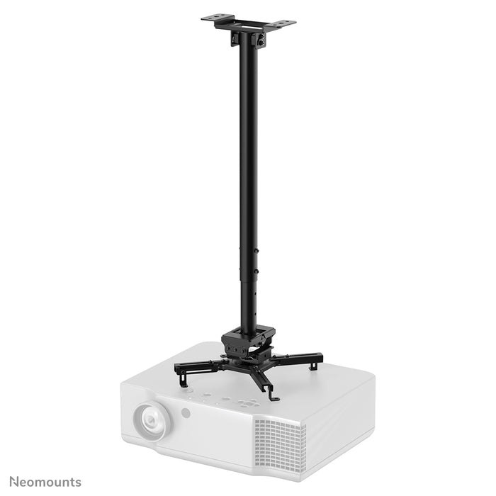 CL25-550BL1 universal projector ceiling mount, height adjustable (74.5-114.5 cm) - Black