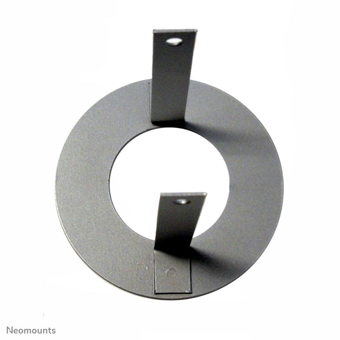 FPMA-CRS5 is a silver cover rosette for the flat screen ceiling supports FPMA-C100SILVER.