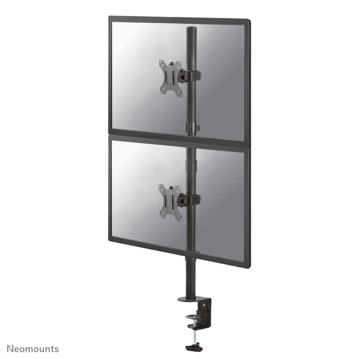 FPMA-D550DVBLACK is a desk support for 2 flat screens up to 32 inches - Black