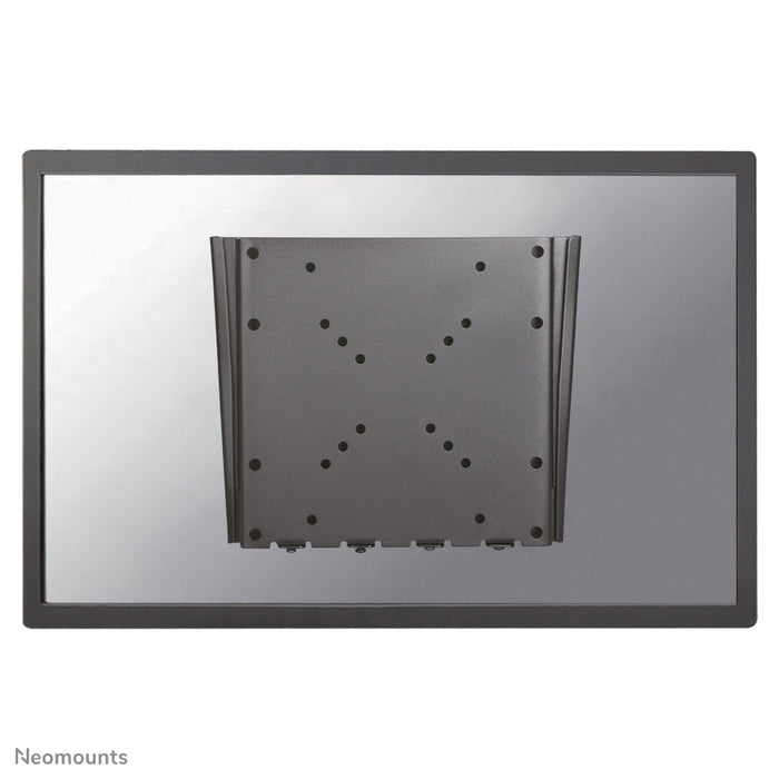 FPMA-W110BLACK is a flat wall mount for flat screens up to 40 inches (102 cm).