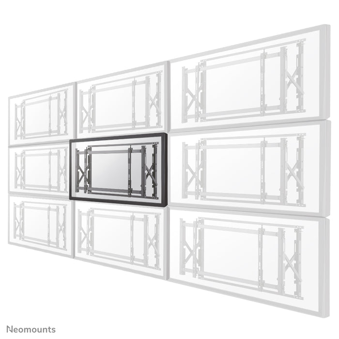 LED-VW1750BLACK is a flat video wall wall mount for screens up to 55 inches (140 cm).