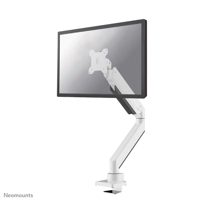 NM-D775WHITE is a gas-suspended desk support for flat screens up to 32 inches (81 cm) - White