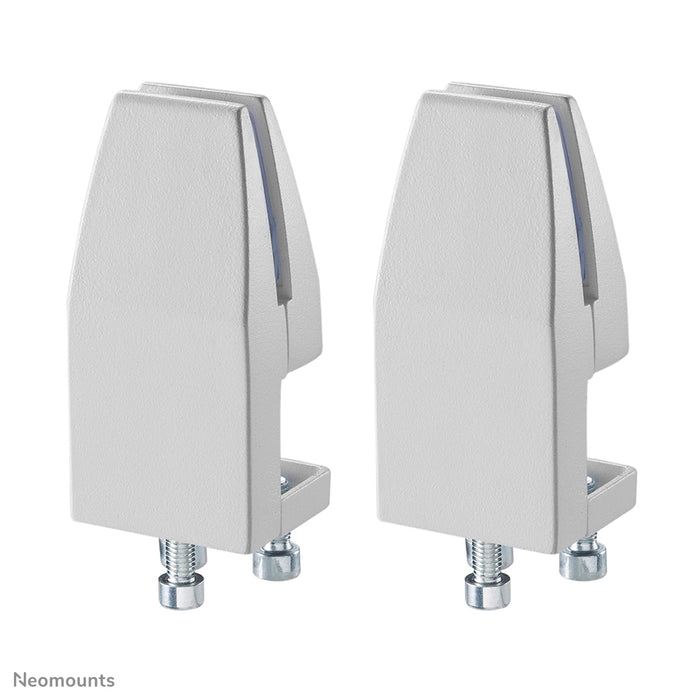 desk clamp set 25-40 mm - White