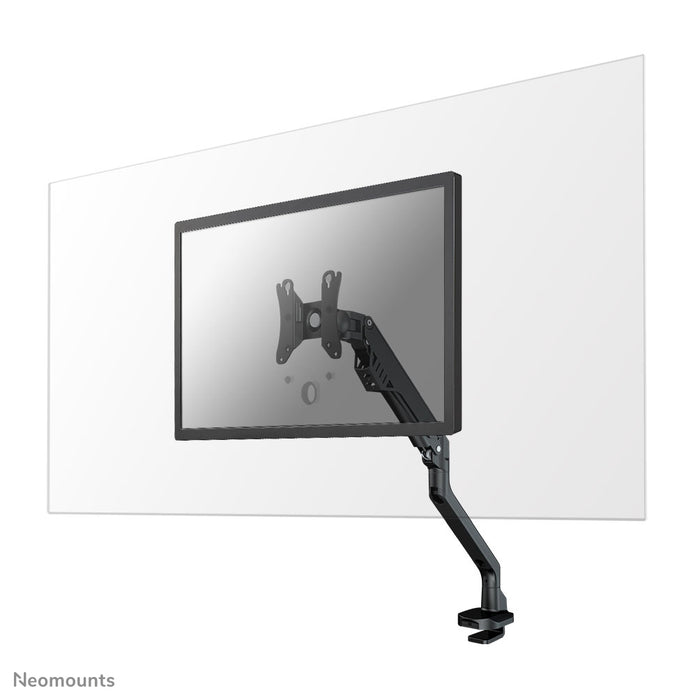 NS-PLXPROTECT1 is a transparent screen for 1 flat screen and provides distance protection on the work floor - Transparent acrylic, 100% recyclable | PLXPROTECT from is registered as an EU Design patent |