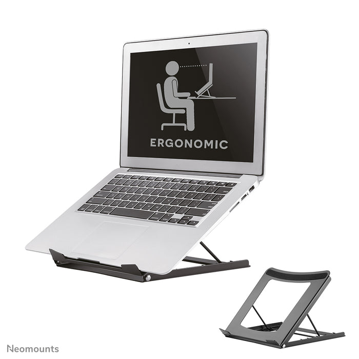 NSLS075BLACK is a desk stand for a notebook - Black