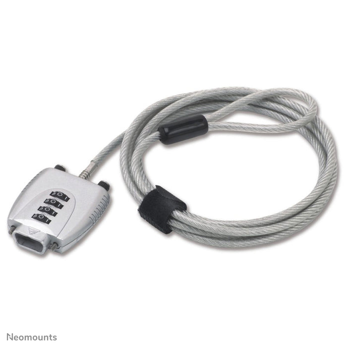 NSVGALOCK is a 2 meter security cable with combination lock. Ideal to protect your notebook, PC, projector or TFT-LCD screen.