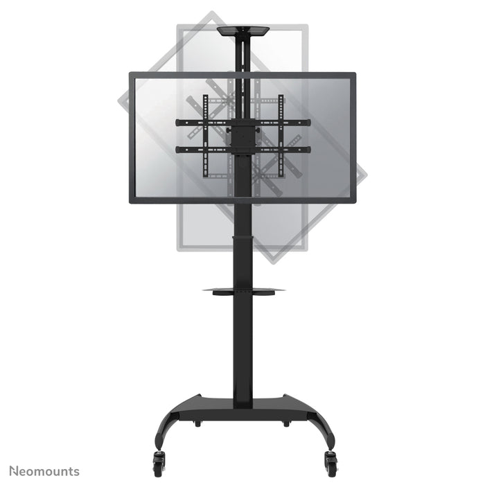 PLASMA-M1900E is a mobile furniture for flat screens up to 70 inches (178 cm), 90° rotation - Black