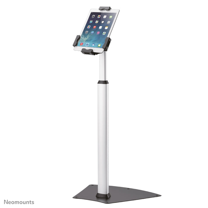 theft-proof tablet floor support TABLET-S200SILVER for most 7.9 inch-10.5 inch tablets, lockable - Silver