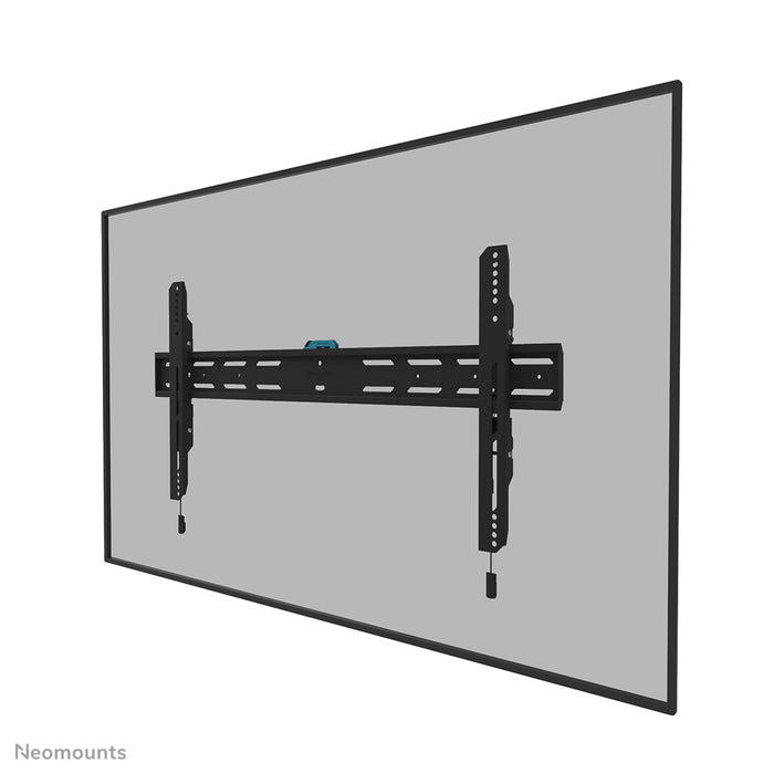 WL30S-850BL18 flat wall mount for 43-98 inch screens - Black