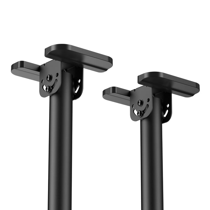 Heavy Duty XL ceiling bracket with double tube 60-120 inches and 120kg load capacity