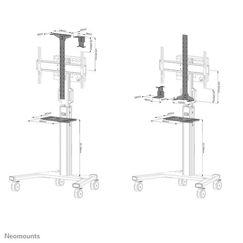 Neomounts Select video bar &amp; multimedia kit AFLS-825BL1