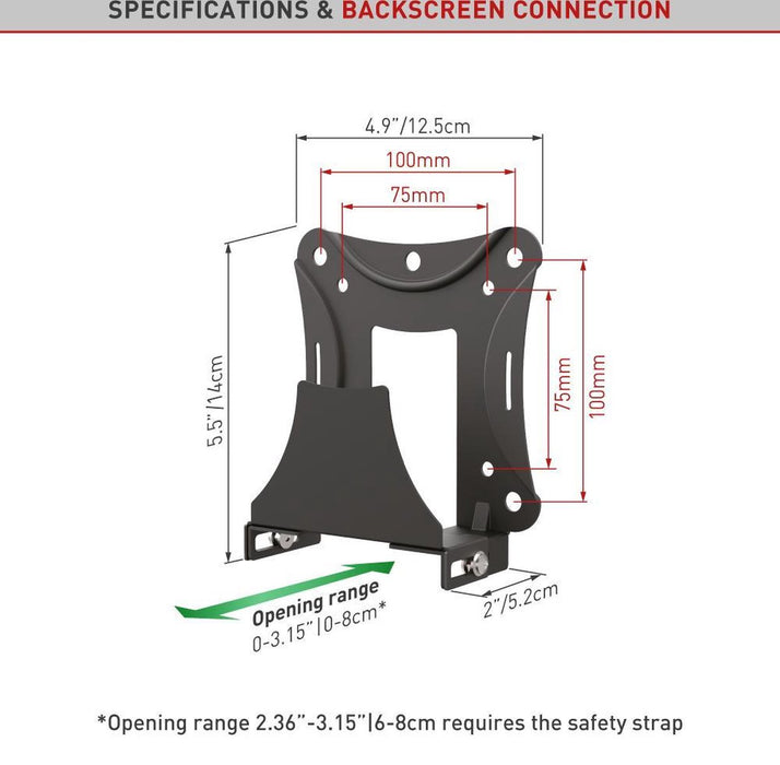 Media Holder Wall/Television bracket