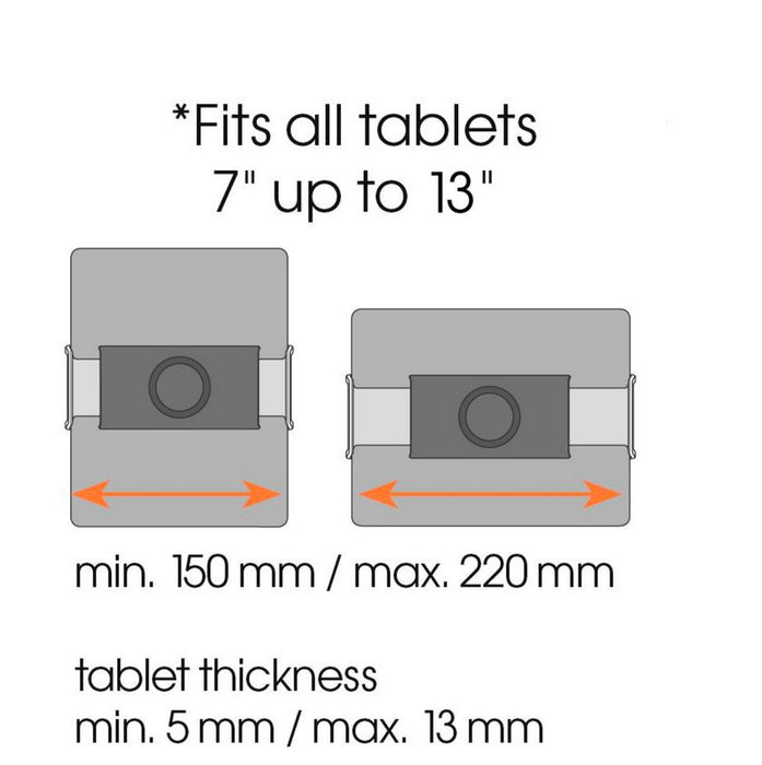 Vogel's TMS 1050 Dashboard package for tablets
