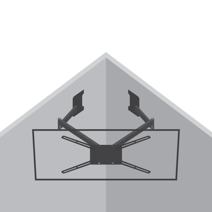 Huge TV Bracket | 1 Meter | 13"-80" | Barkan Mounts