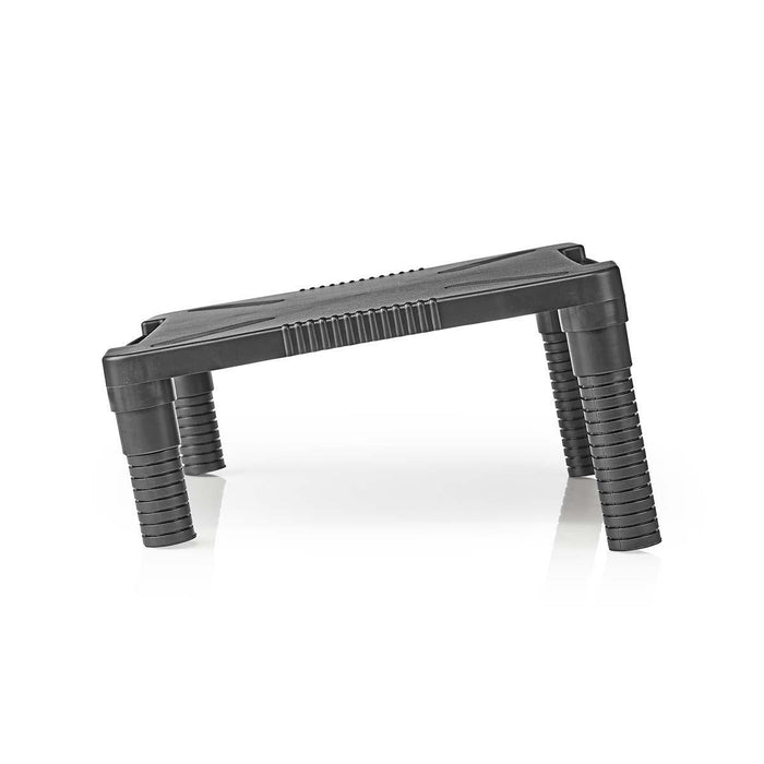 Ergonomic Monitor Stand | adjustable up to 18cm | Black