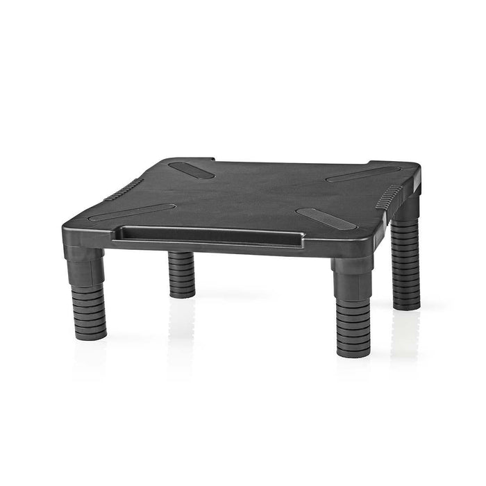 Ergonomic Monitor Stand | adjustable up to 18cm | Black