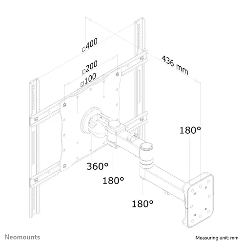 NewStar FPMA-W960 TV mount