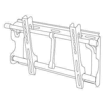 TV wall bracket for screens up to 40 inches