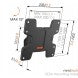 Vogels WALL 2115 tilting TV wall mount up to 37 inches