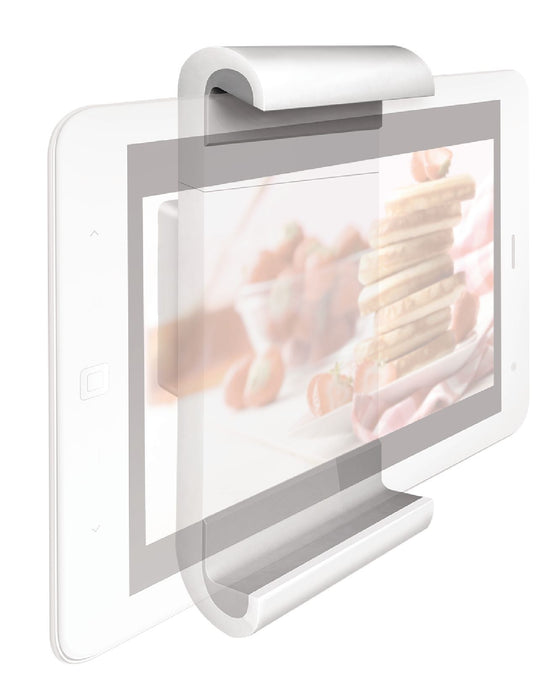 Rotatable tablet wall bracket for tablets up to 12 inches