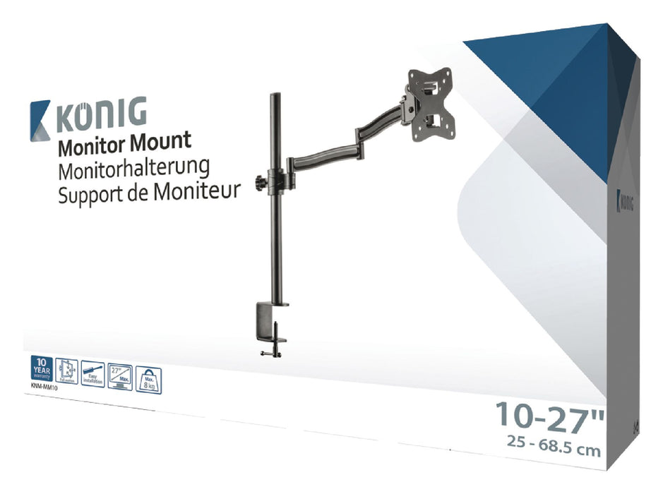 Monitor bracket for screens up to 27 inches