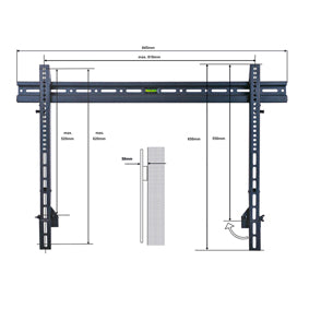 HQ TV wall bracket TVS-KN-FSB010B