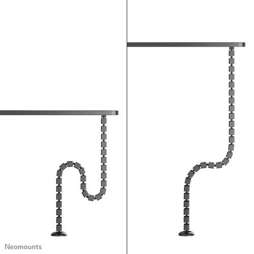 Neomounts ADS06-130BL Cable guide with screw mount – black
