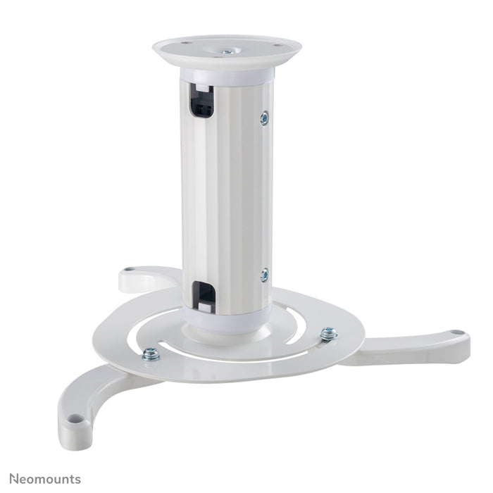 BEAMER-C80WHITE is a universal ceiling mount for beamers and projectors.