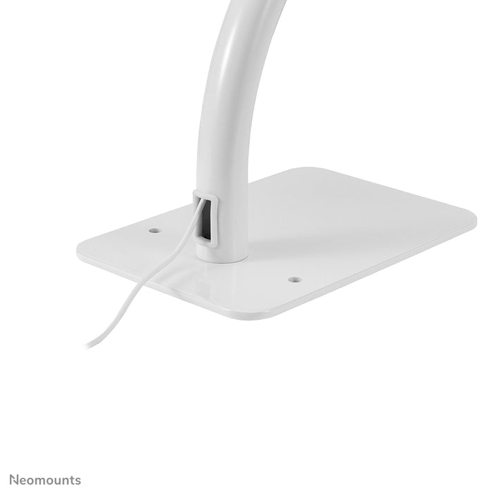 DS15-625WH1 Tilt and Rotatable Tabletop Tablet Holder for 7.9-11 Inch Tablets - White