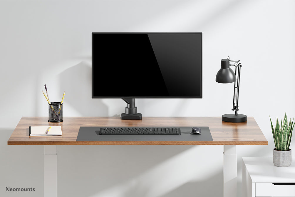 DS70-450BL1 full motion monitor desk mount for 17-42 inch screens - Black