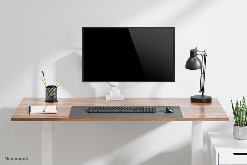 DS70-450WH1 full motion monitor desk mount for 17-42 inch screens - White
