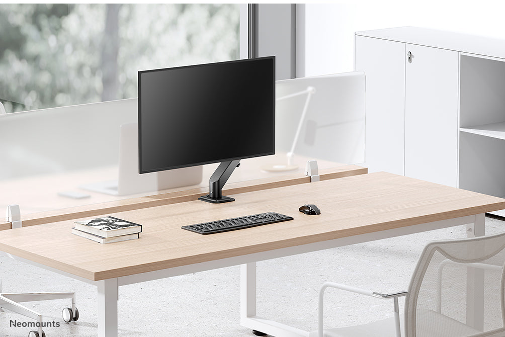 DS70-700BL1 full motion monitor desk mount for 17-27 inch screens - Black