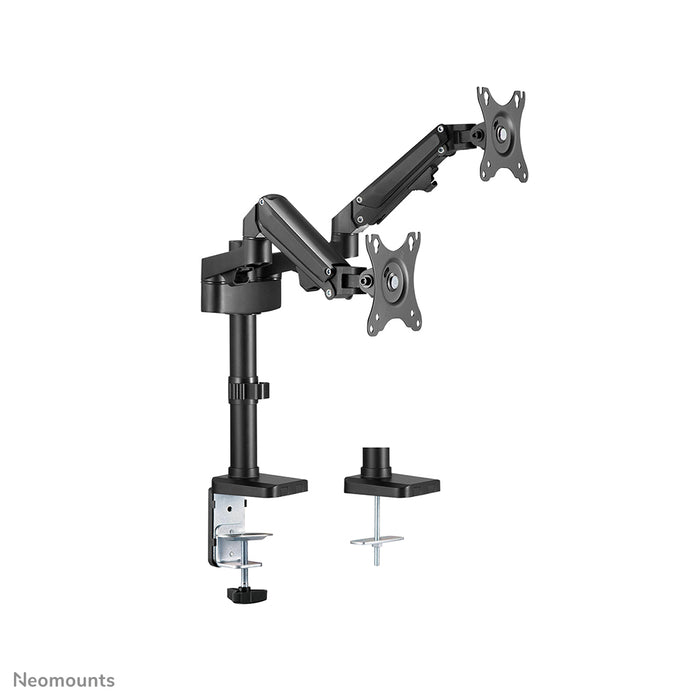 DS70-750BL2 full motion monitor desk mount for 17-27 inch screens - Black
