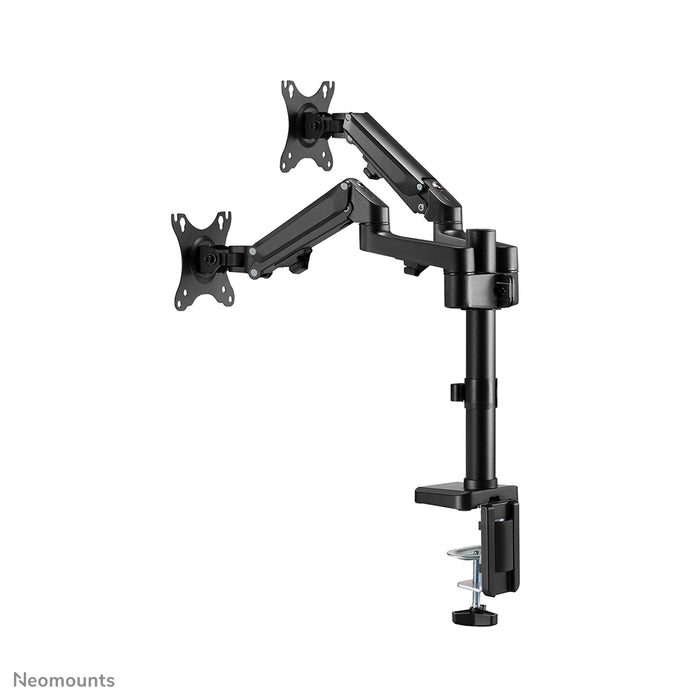 DS70-750BL2 full motion monitor desk mount for 17-27 inch screens - Black
