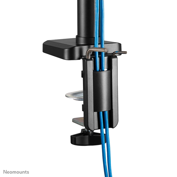 DS70-750BL2 full motion monitor desk mount for 17-27 inch screens - Black