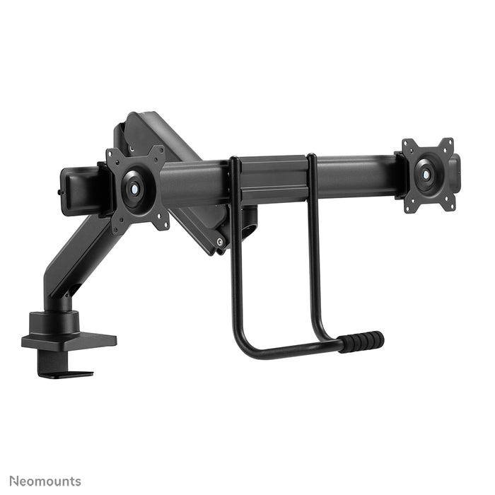 DS75-450BL2 full motion monitor desk mount for 17-32 inch screens - Black