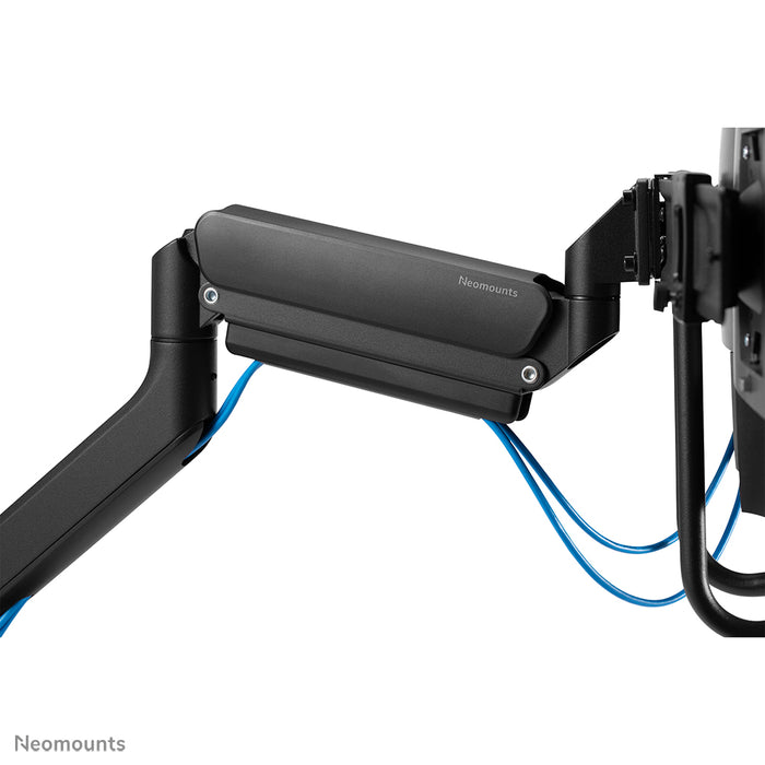 DS75-450BL2 full motion monitor desk mount for 17-32 inch screens - Black