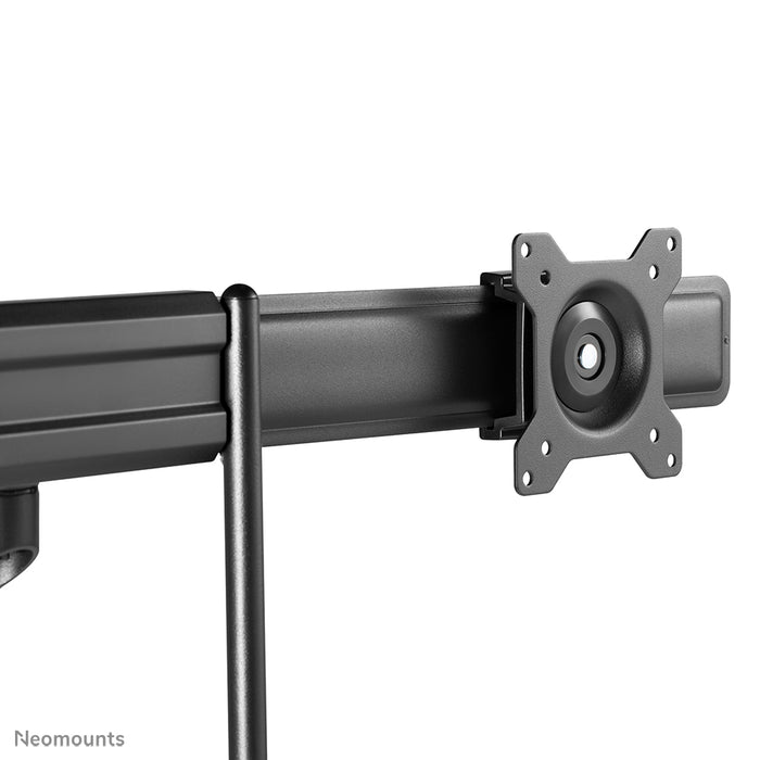 DS75-450BL2 full motion monitor desk mount for 17-32 inch screens - Black