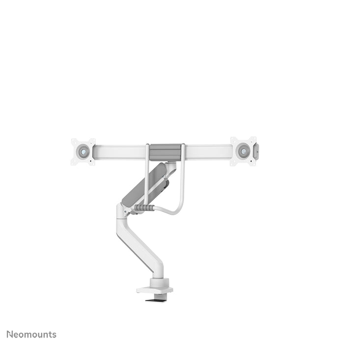 DS75-450BL2 full motion monitor desk mount for 17-32 inch screens - White