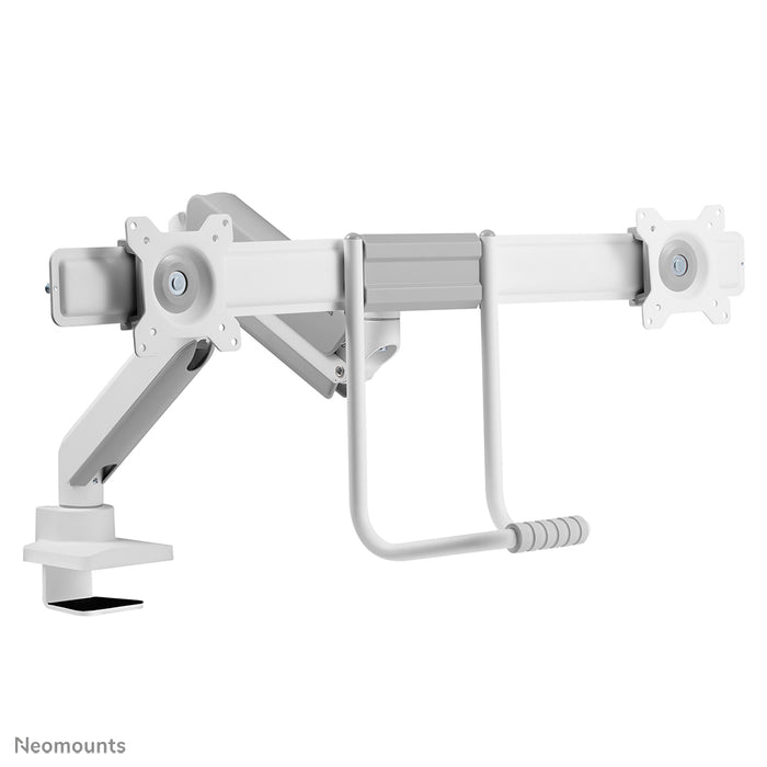 DS75-450BL2 full motion monitor desk mount for 17-32 inch screens - White