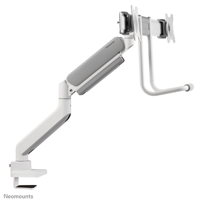 DS75-450BL2 full motion monitor desk mount for 17-32 inch screens - White