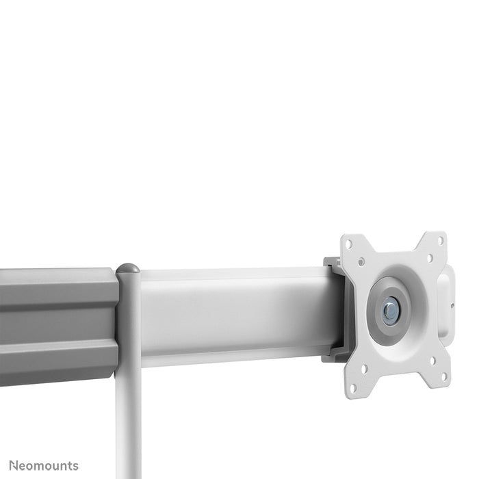DS75-450BL2 full motion monitor desk mount for 17-32 inch screens - White