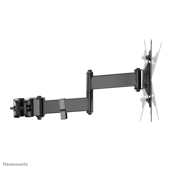 FL40-450BL12 full motion TV pole support (Ø28-50 mm) for 23-42 inch screens - Black
