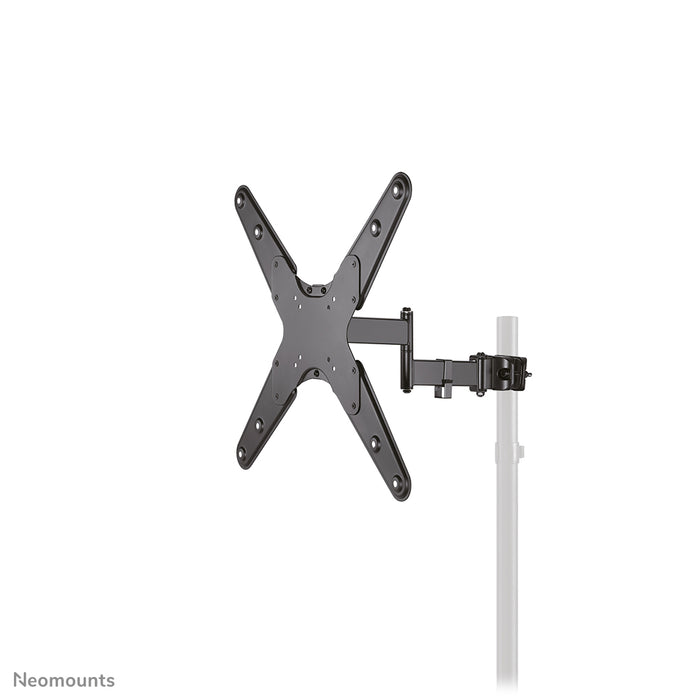 FL40-450BL14 full motion TV pole support (Ø28-50 mm) for 32-55 inch screens - Black